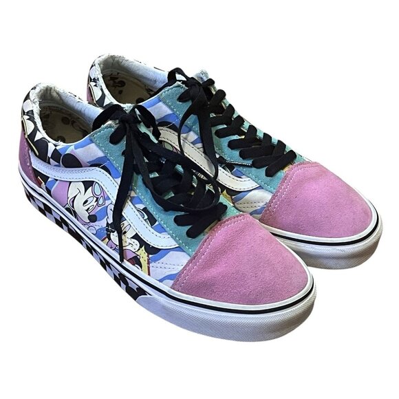 Vans X Disney Old Skool 80's Mickey Shoes 90th Anniversary Women 10, Men 8.5 - Picture 4 of 8